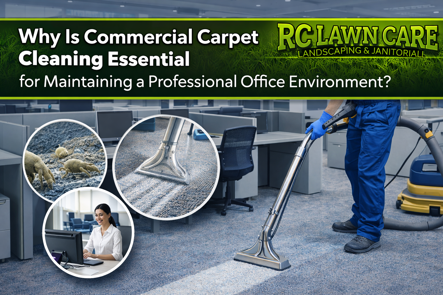 Why Is Commercial Carpet Cleaning Essential for Maintaining a Professional Office Environment?